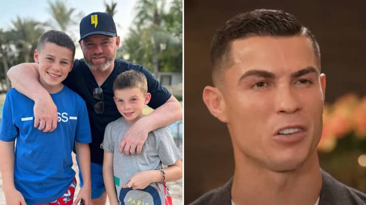 Les fans de Ronaldo trollent brutalement Rooney sur le post Instagram de son fils