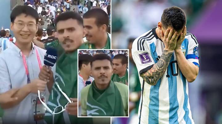 Les supporters de l’Arabie saoudite sont tellement confiants après avoir battu l’Argentine qu’ils interpellent Lionel Messi à la télévision.