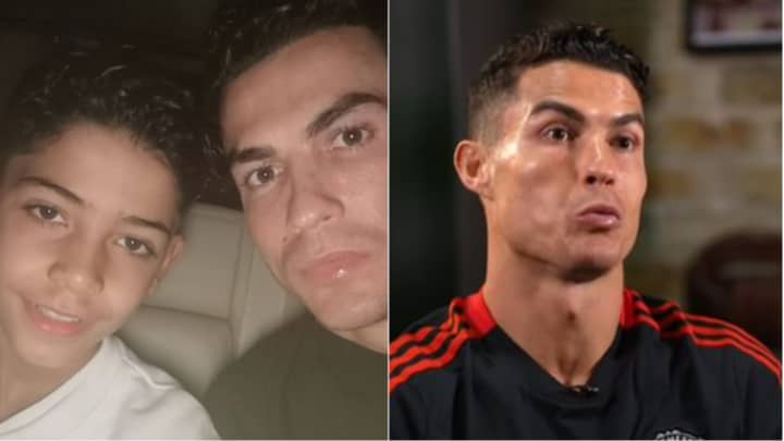 Le fils de Ronaldo a eu une réaction hilarante lorsqu’il a appris que son père était suspendu par Man Utd