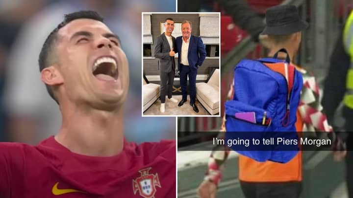 Cristiano Ronaldo a envoyé un SMS à Piers Morgan après le but de Bruno Fernandes