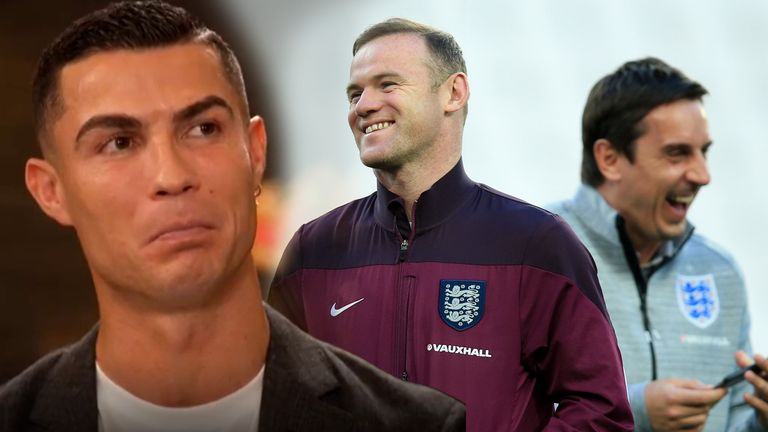 « Je ne vais pas perdre de poids, je dors mal à cause de toi » :  Ronaldo frappe Neville, Rooney