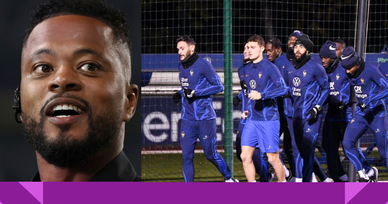 « Ils jouent pour le plaisir » : Evra snobe la France et choisit l’équipe pour remporter la coupe du monde