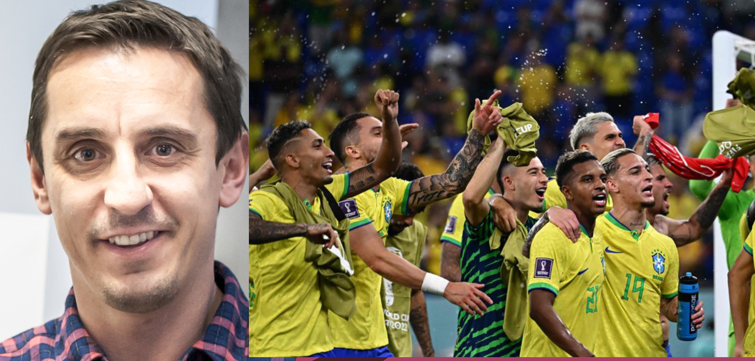« Incroyable, je ne sais pas comment il fait » : Gary Neville salue la star du Brésil