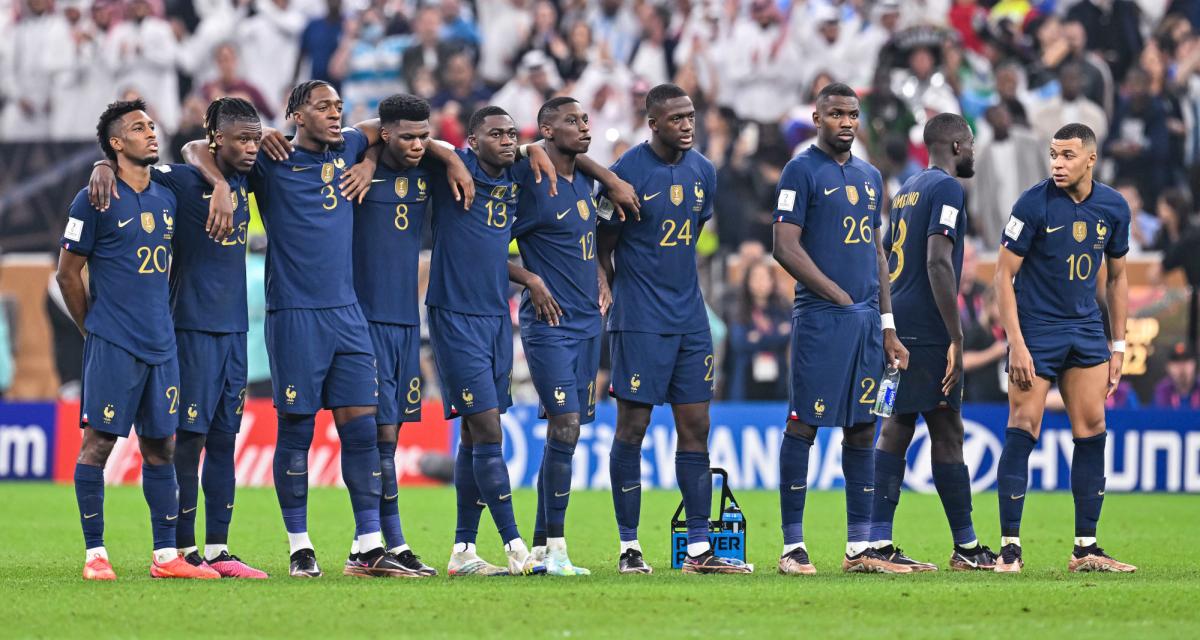 1200 L quipe de france les bleus de retour paris dans la journe