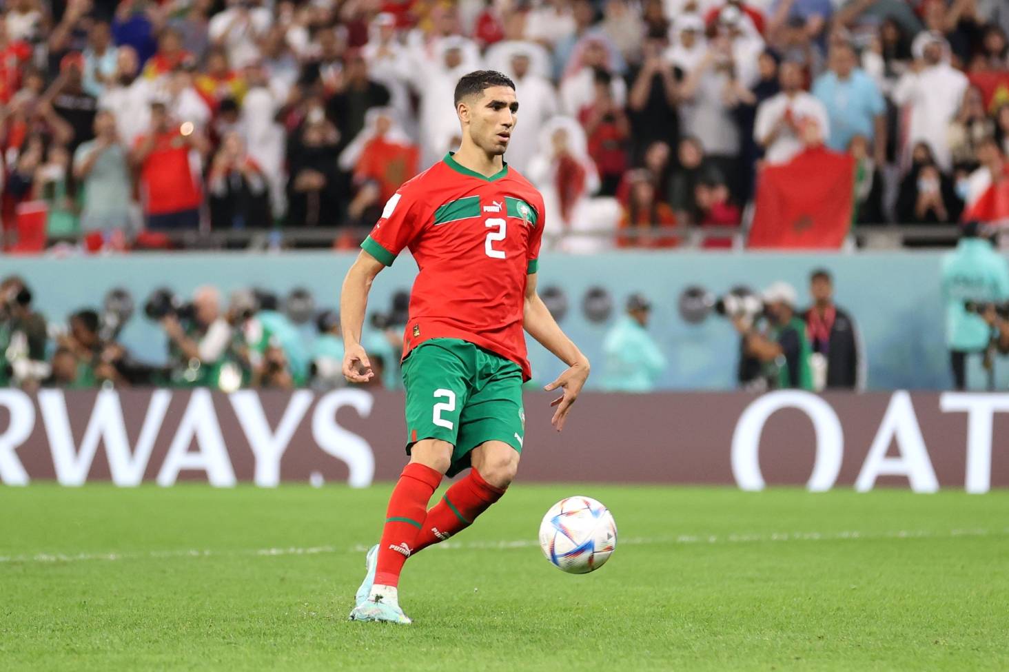 Espagne-Maroc: Achraf Hakimi rend hommage à Sergio Ramos après son penalty décisif (Photo)