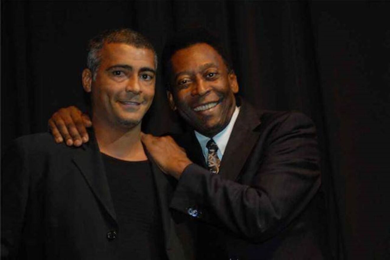 Brésil: L’hommage de Romario à Pelé