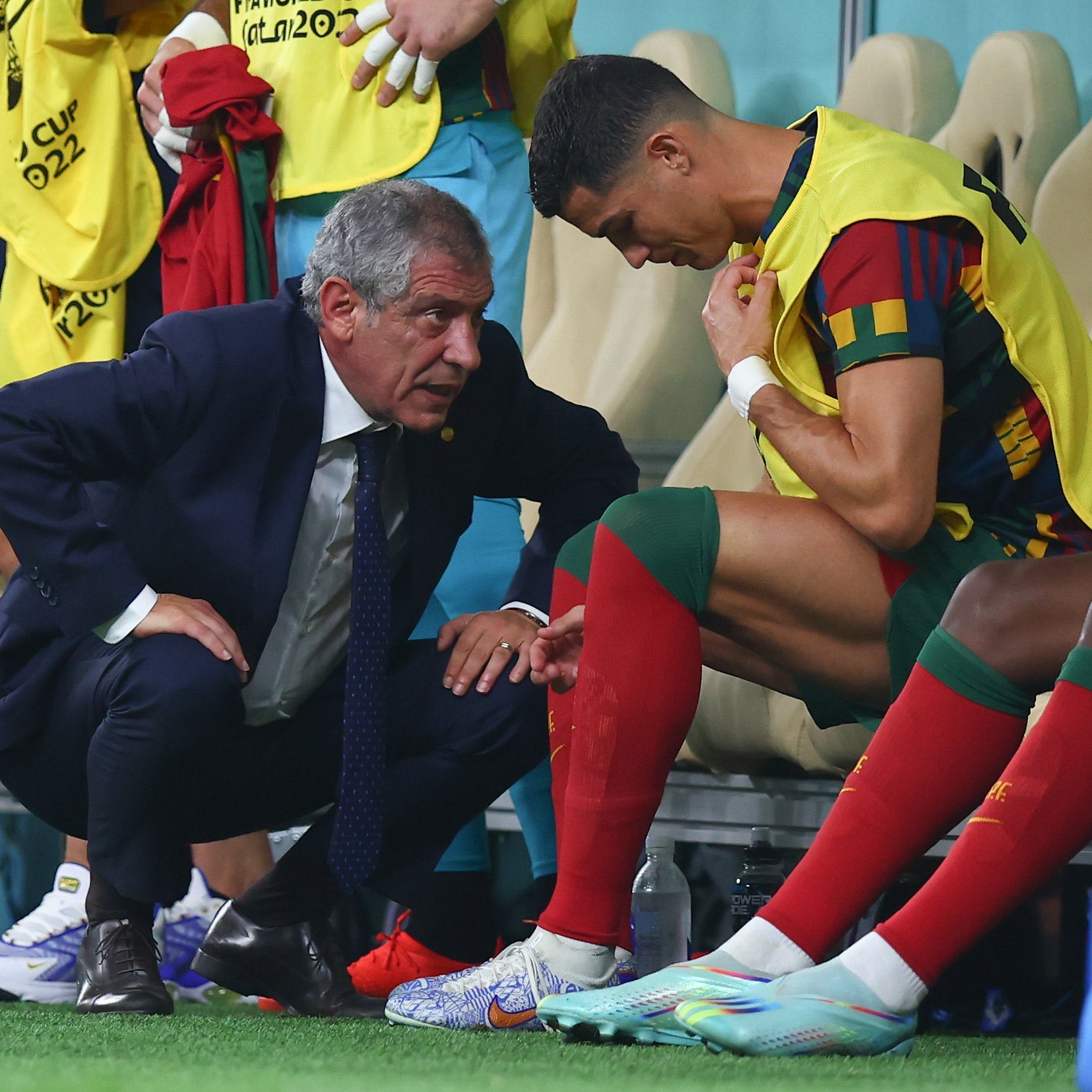 Fernando Santos explique la réaction de Ronaldo quand il lui dit qu’il sera sur le banc contre la Suisse