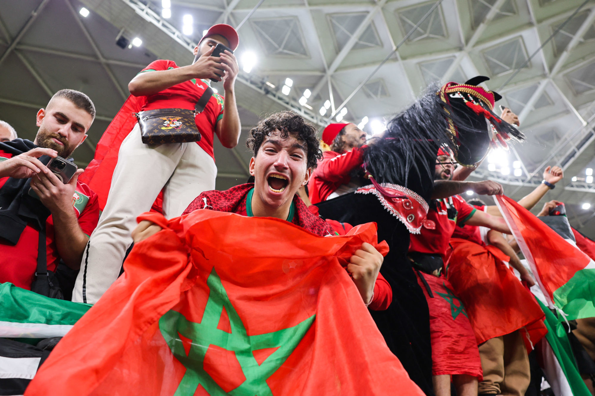 Maroc : Une marée rouge et verte annoncée à Doha pour la demi finale face à la France