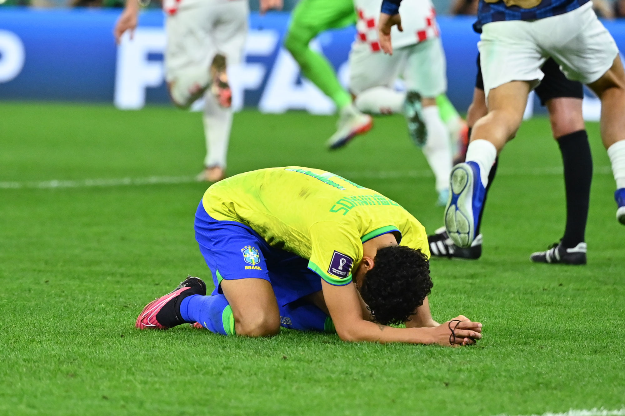 Brésil: Toujours à Doha, l’enfer que vit Marquinhos après l’élimination prématurée