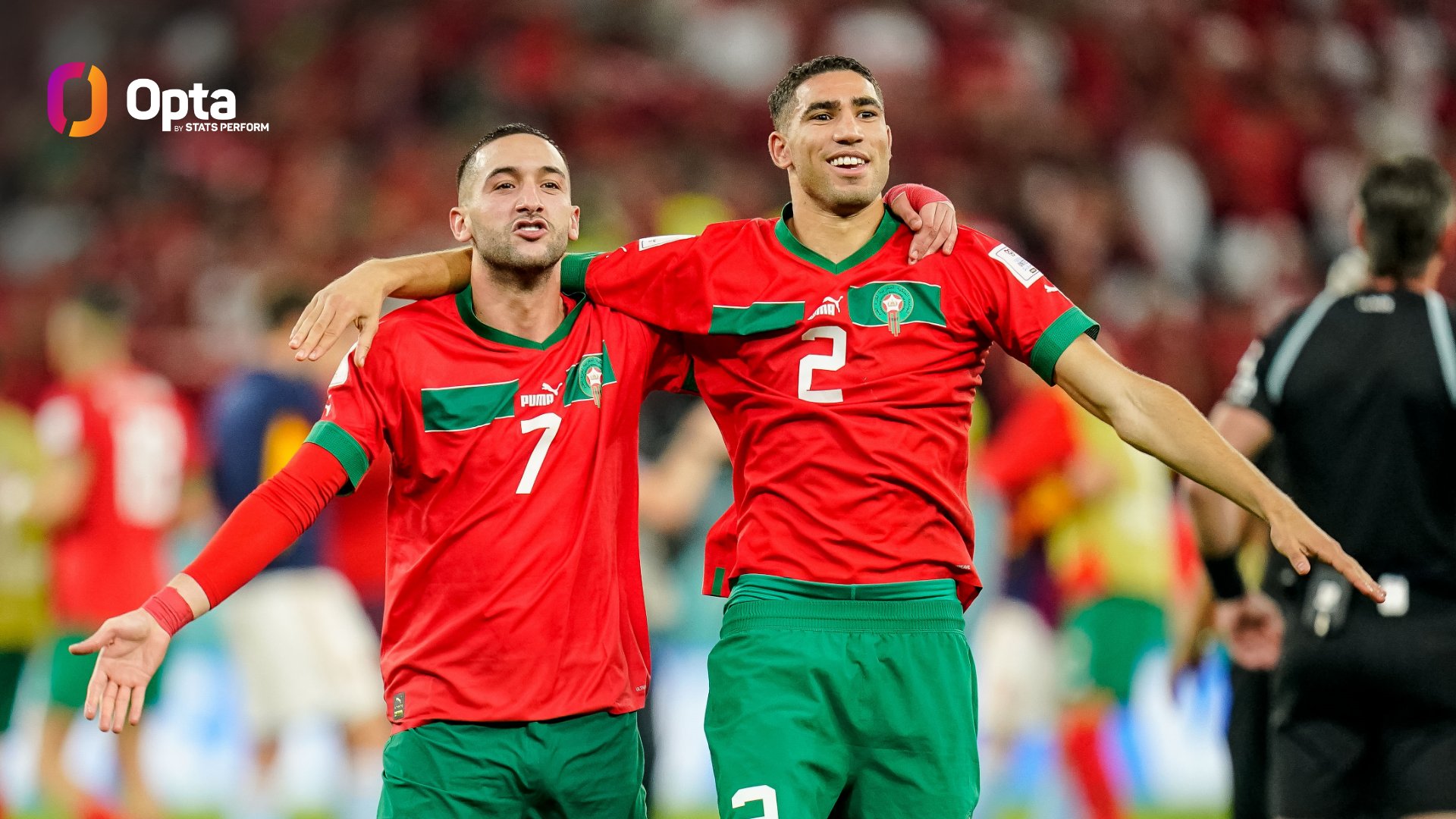 Mondial 2022 : Face à la Croatie, Hakimi et Ziyech se sont offerts un impressionnant record