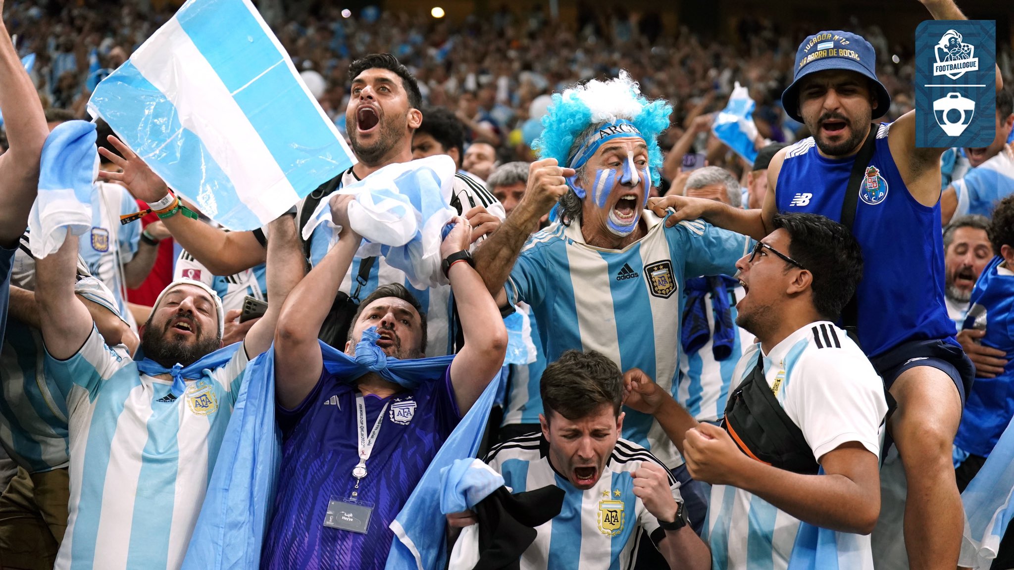 Des supporters « fous », voici comment les Argentins ont voyagé sur le Qatar 