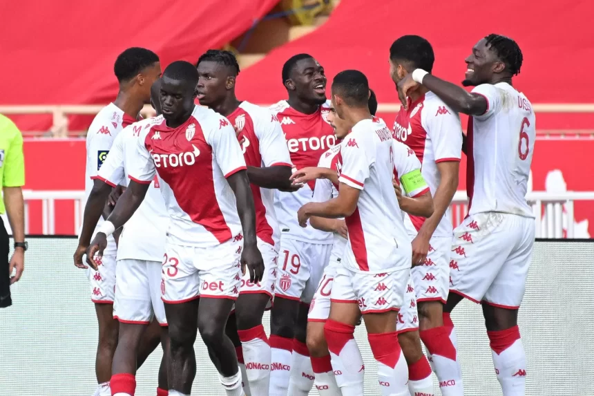 Ligue 1 : Monaco renverse Auxerre et remonte au classement