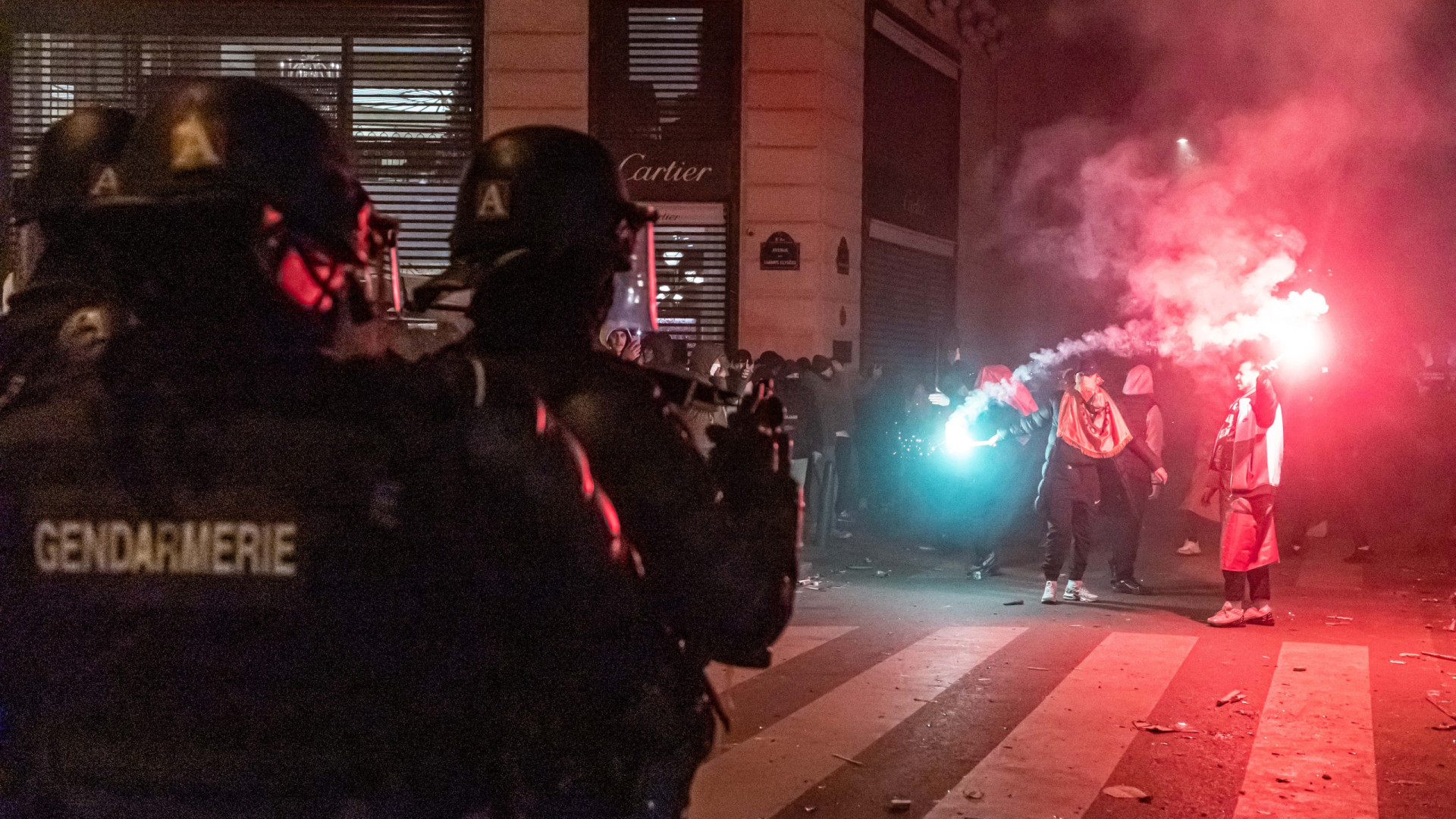 Le Maroc en demi, plus de 50 personnes arrêtées à Paris, Bruxelles et Amsterdam