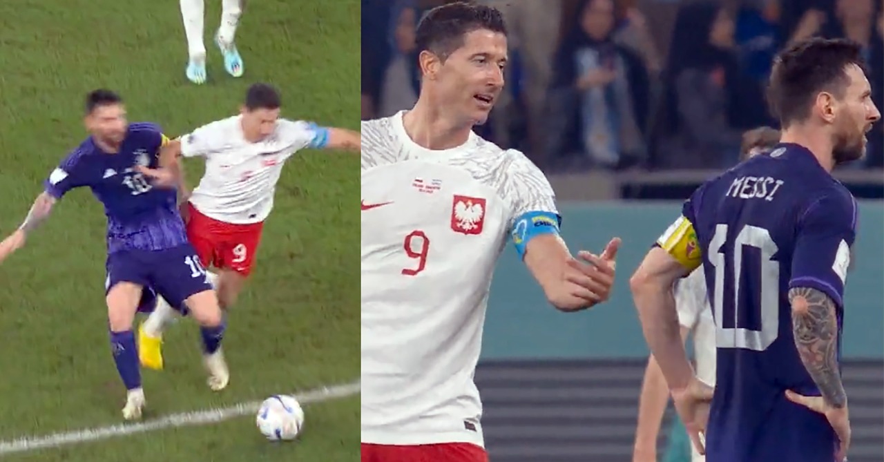 Messi explique sa réaction «bizarre» face à Lewandowski pendant le match : «On m’a appris que.. »