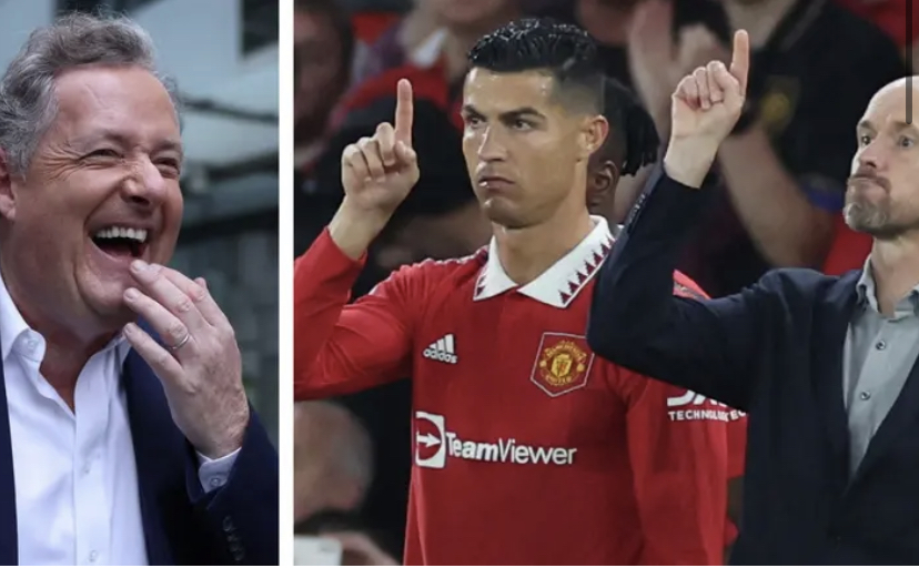 Piers Morgan attise à nouveau les flammes et révèle ce que Ronaldo lui a envoyé après la sortie de Man Utd