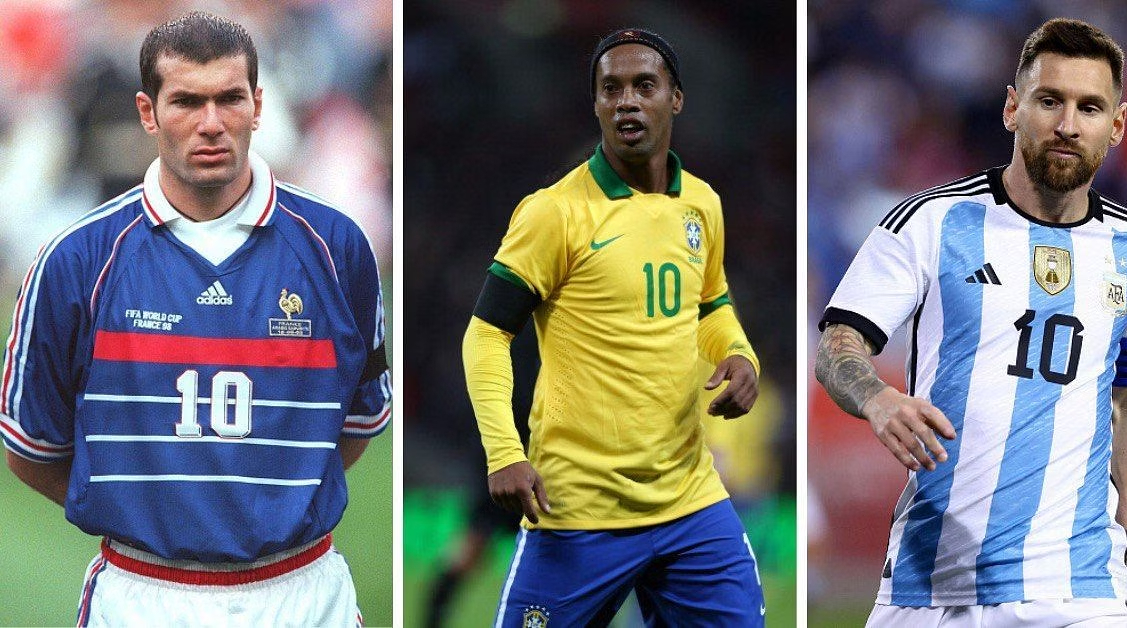 Zidane, Rivaldo, Messi… les 9 légendes qui ont remporté la Coupe du monde de la FIFA, la Ligue des champions de l’UEFA et le Ballon d’Or