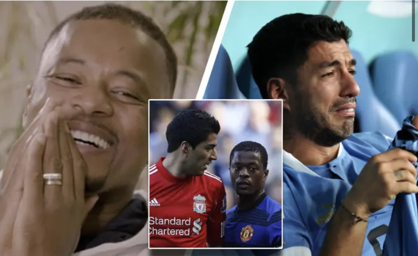 Patrice Evra « aime » la photo de Luis Suarez en pleurs après l’élimination de l’Uruguay en Coupe du monde