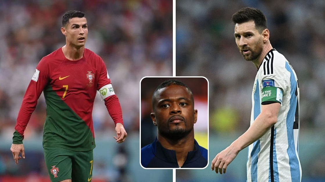 Evra donne une opinion intéressante sur la rivalité entre Ronaldo et Messi