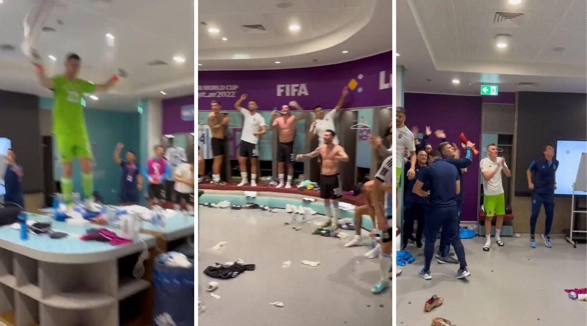 Argentina dressing room