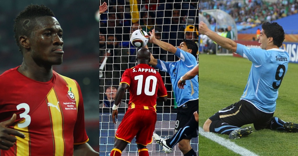 A la veille de Ghana – Uruguay, Asamoah Gyan enfonce Luis Suarez
