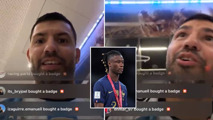 « C’est une blague de fête », Agüero rectifie le tir après ses insultes sur Camavinga