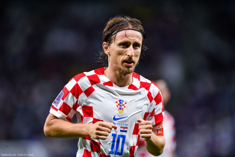 Luka Modric Croatie Coupe du monde 2022