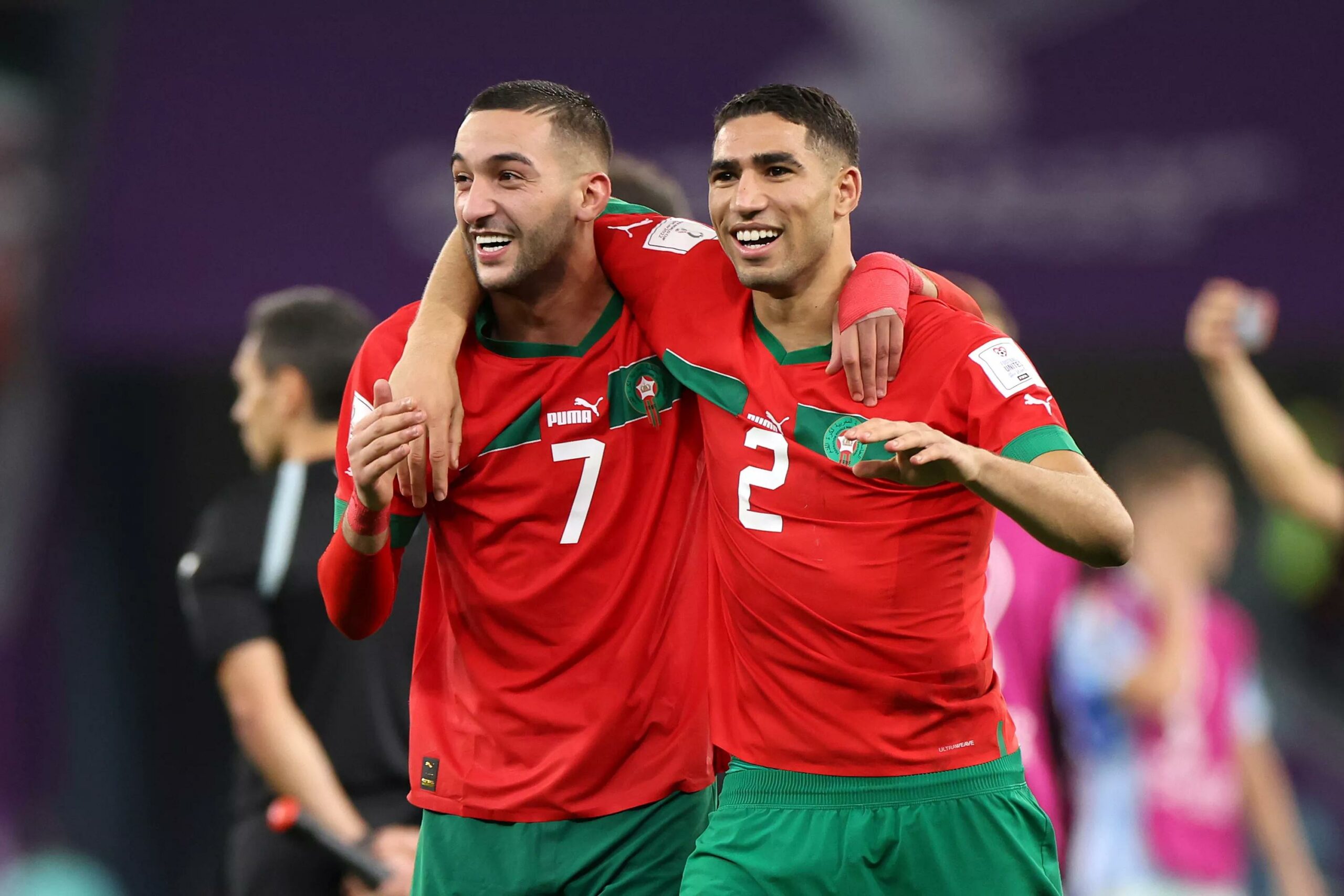 Joueurs arabes avec le plus d’apparitions en Coupe du Monde, Hakimi et Ziyech dans l’histoire