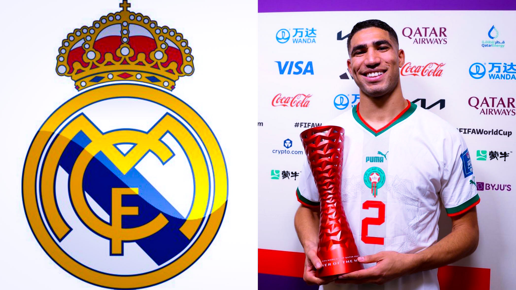 Ni Ramos Ni Cr7 Ni Zidane, Hakimi fait un aveu : «Il m’a tout appris à Madrid»