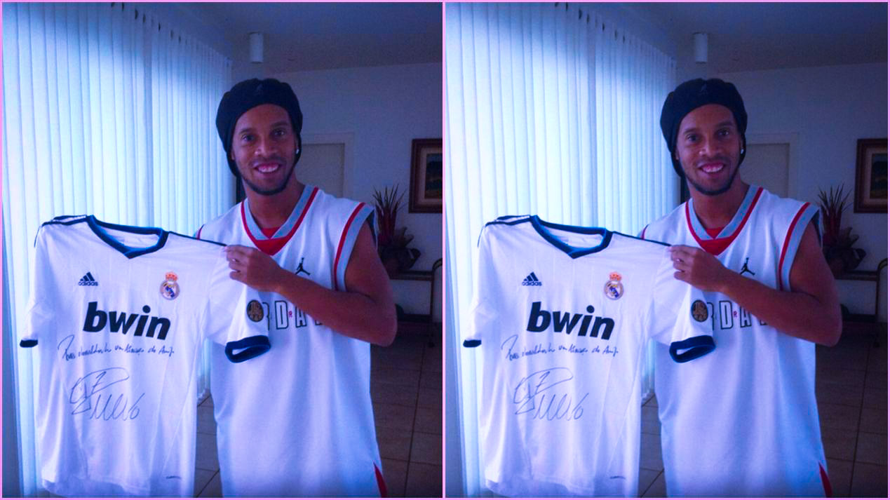 Ni Cr7 Ni Raul, Ronaldinho désigne la légende du Real Madrid avec laquelle il a toujours voulu jouer