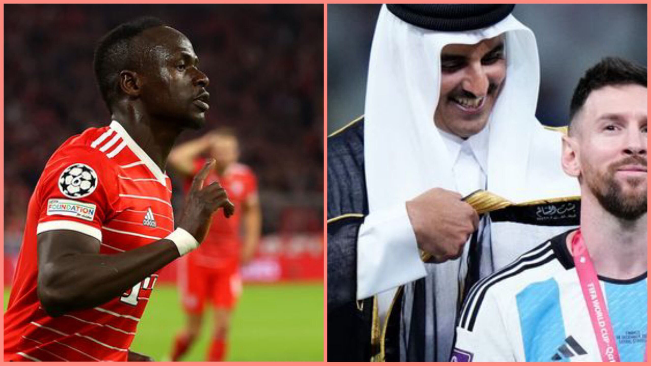 Incroyable, Mané s’offre un bisht à la Messi, l’image devient virale (photo)