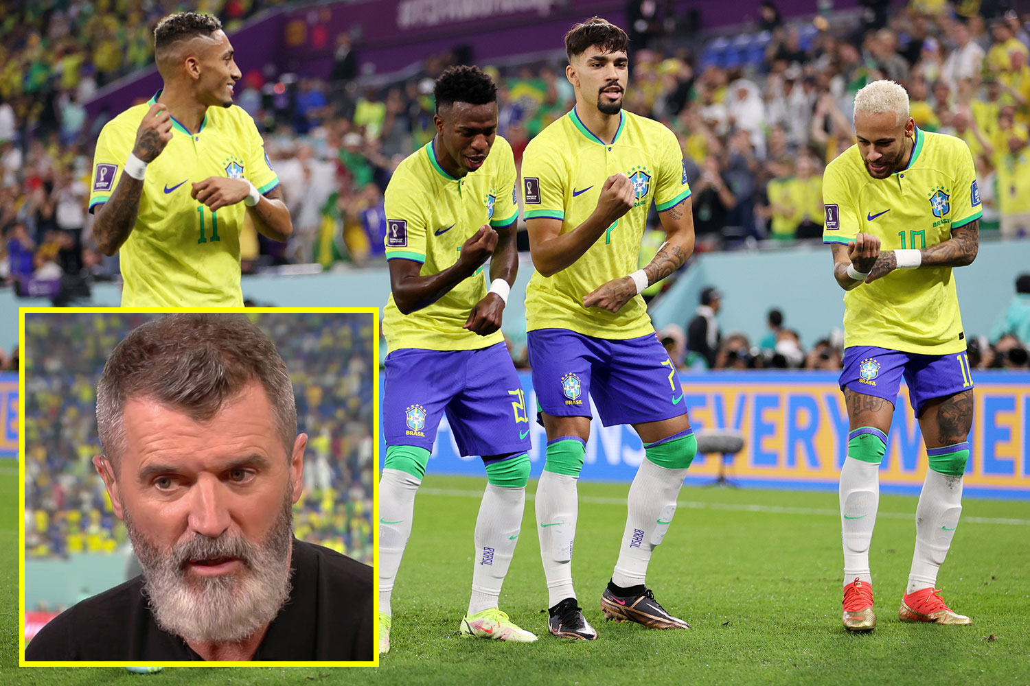 Roy Keane ne lâche pas et tacle encore les Brésiliens : « C’est comme ça qu’on danse »