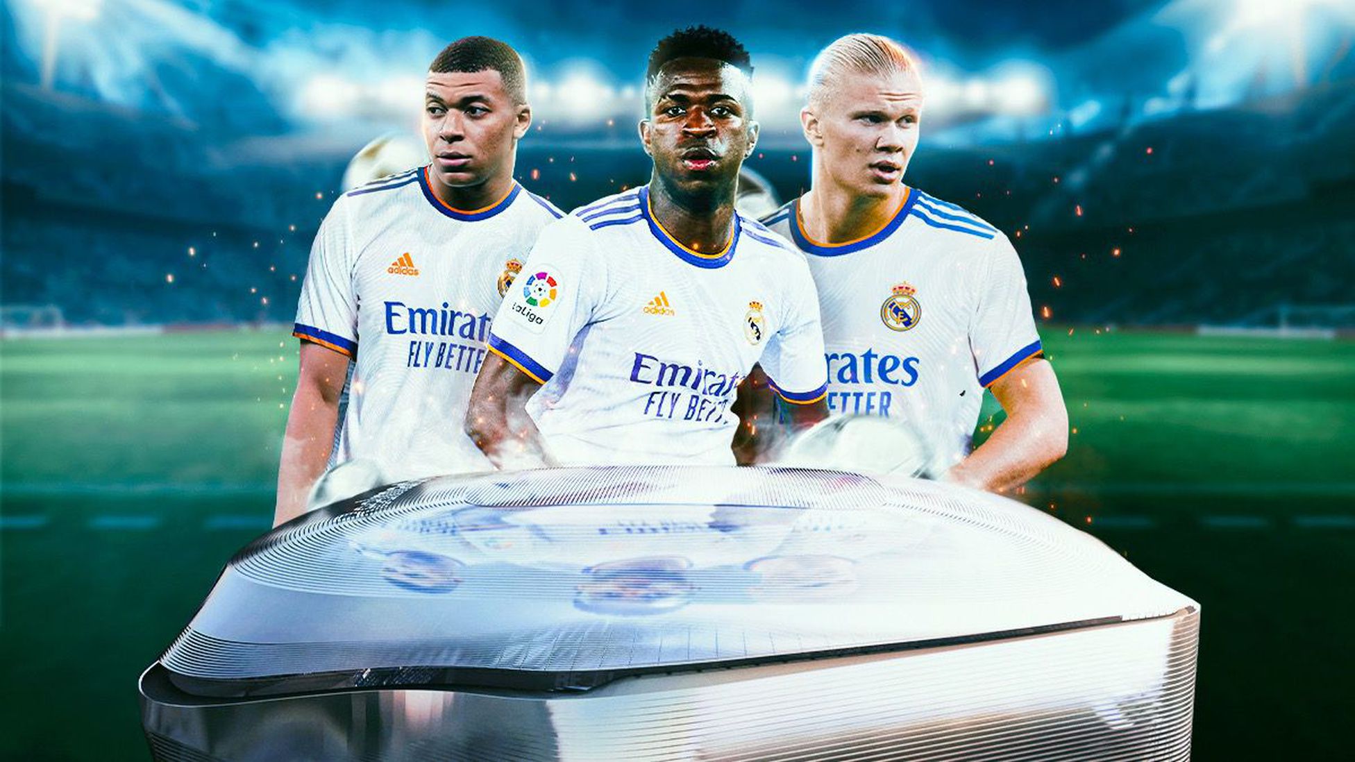 Le Real Madrid rêve du trio Vinicius-Haaland-Endrick, gros coup dur pour Mbappé (Ok Diario)