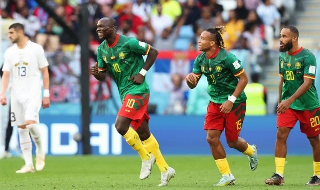 Coupe du monde: Trois cadres de l’équipe du Cameroun incertains face au Brésil !