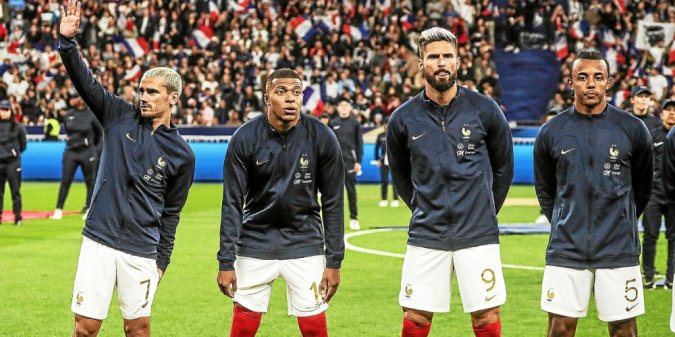 antoine griezmann kylian mbappe olivier giroud et