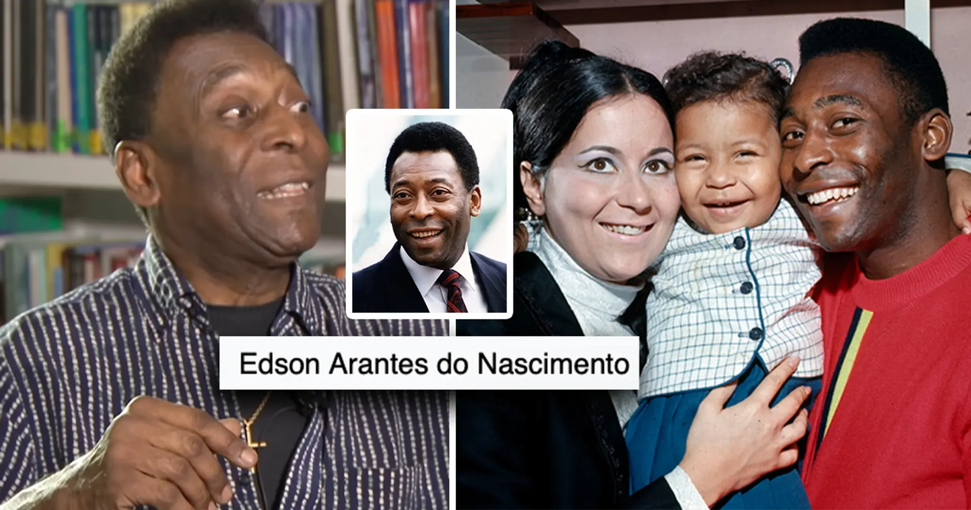 Nom surprenant que la famille de Pelé avait l’habitude d’appeler quand il était à la maison