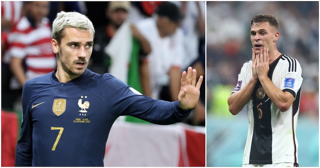 Mondial: Le message de Griezmann à Kimmich après l’élimination de l’Allemagne