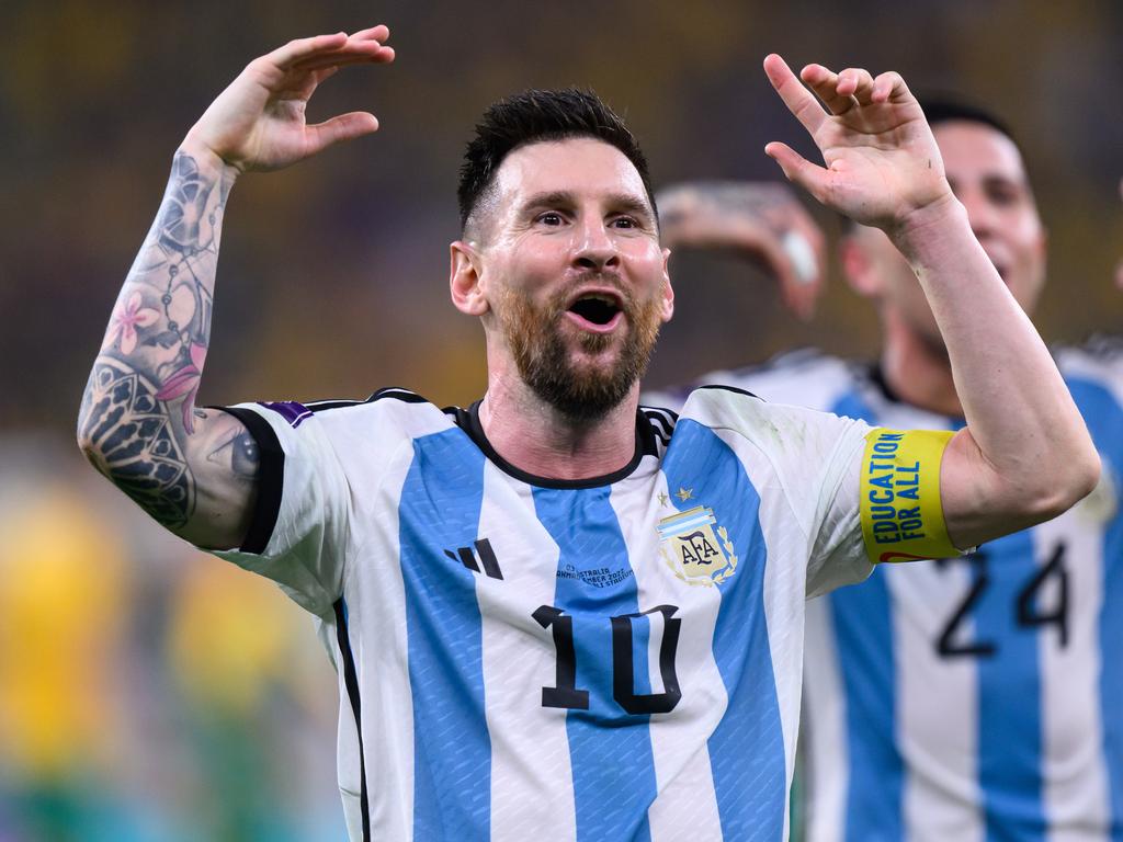 Mondial 2022: Avant la finale, la presse argentine célèbre Lionel Messi