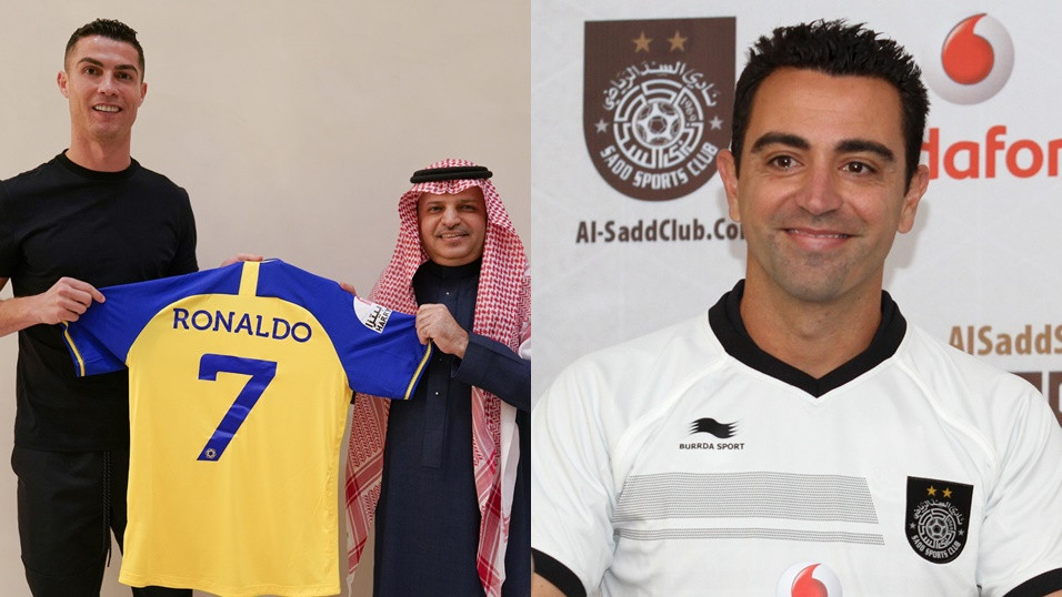 Mercato: Le jour ou Ronaldo s’est moqué de Xavi après sa signature au Qatar