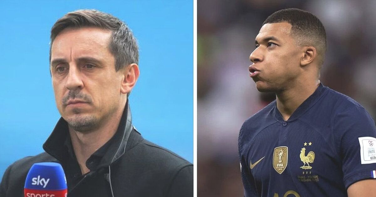 Coupe du monde : Gary Neville désigne le meilleur défenseur du monde pour arrêter Mbappé