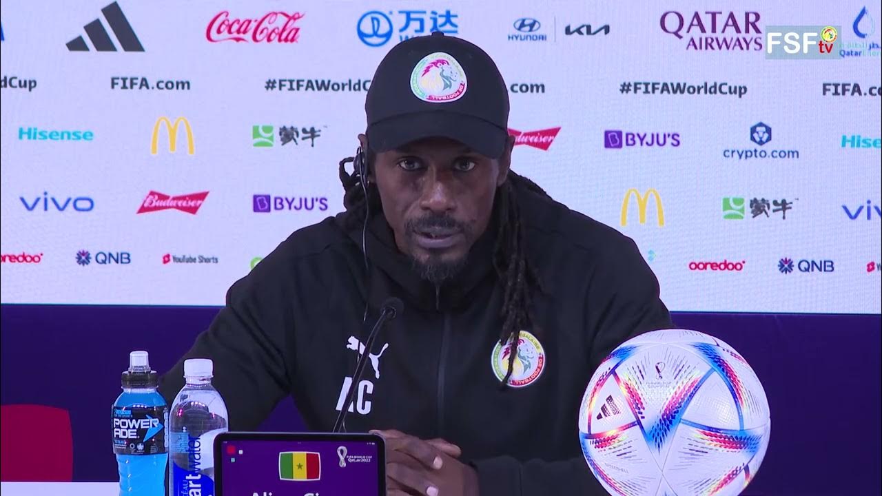 Sénégal: Aliou Cissé absent de la conférence d’avant match face à l’Angleterre