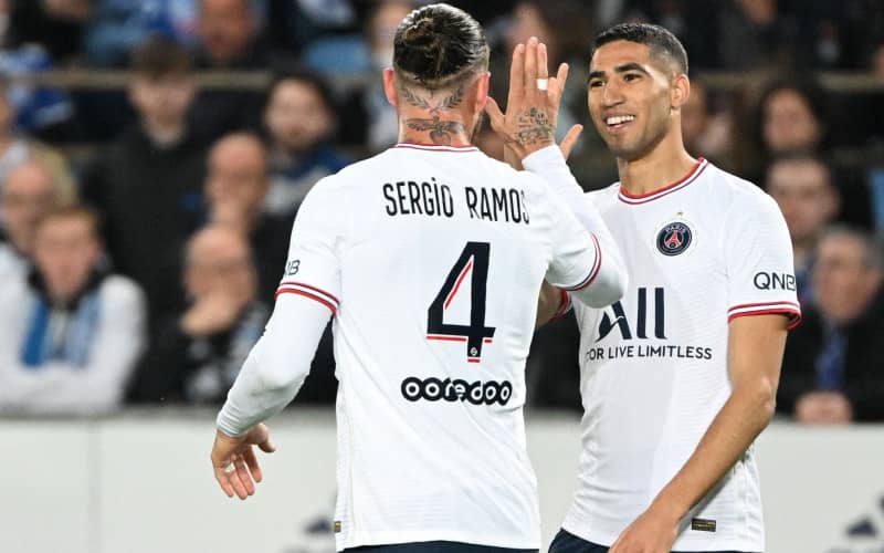 message sergio ramos achraf hakimi