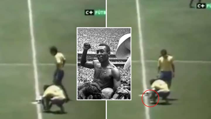 Pelé a été payé 120 000 dollars pour nouer ses lacets lors d’un match de la Coupe du monde