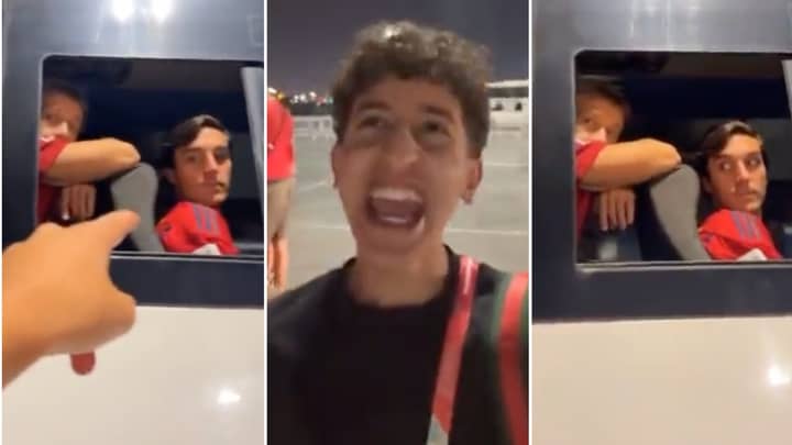 Un fan du Maroc devient viral pour avoir insulté l’Espagne à l’aéroport après la défaite en huitième de finale
