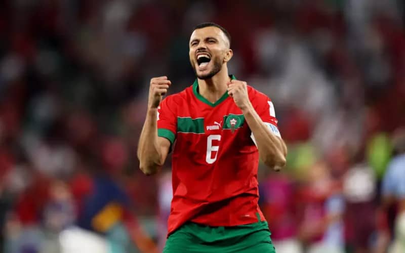 romain saiss capitaine lions atlas