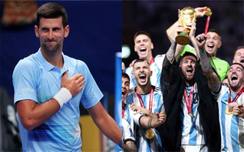 Novak Djokovi s’enflamme pour Leo Messi après la Coupe du monde 2022