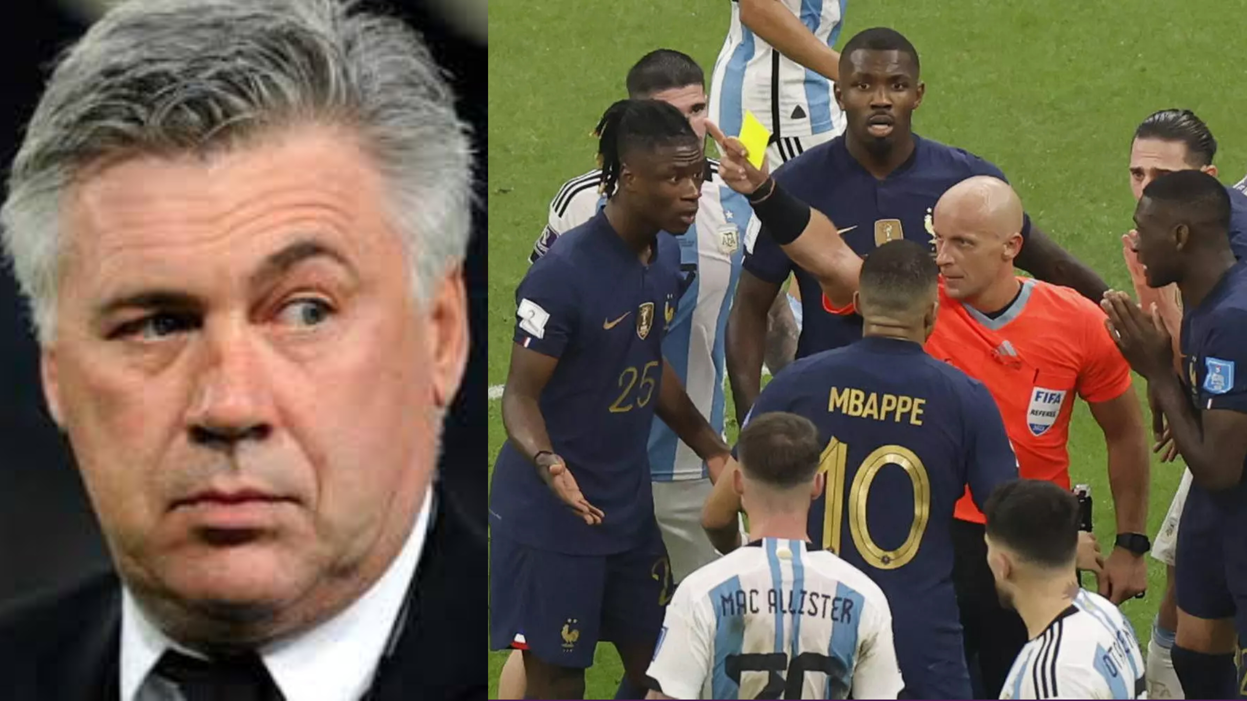 Ancelotti cite deux raisons pour lesquelles l’Argentine a battu la France pour remporter la Coupe du monde