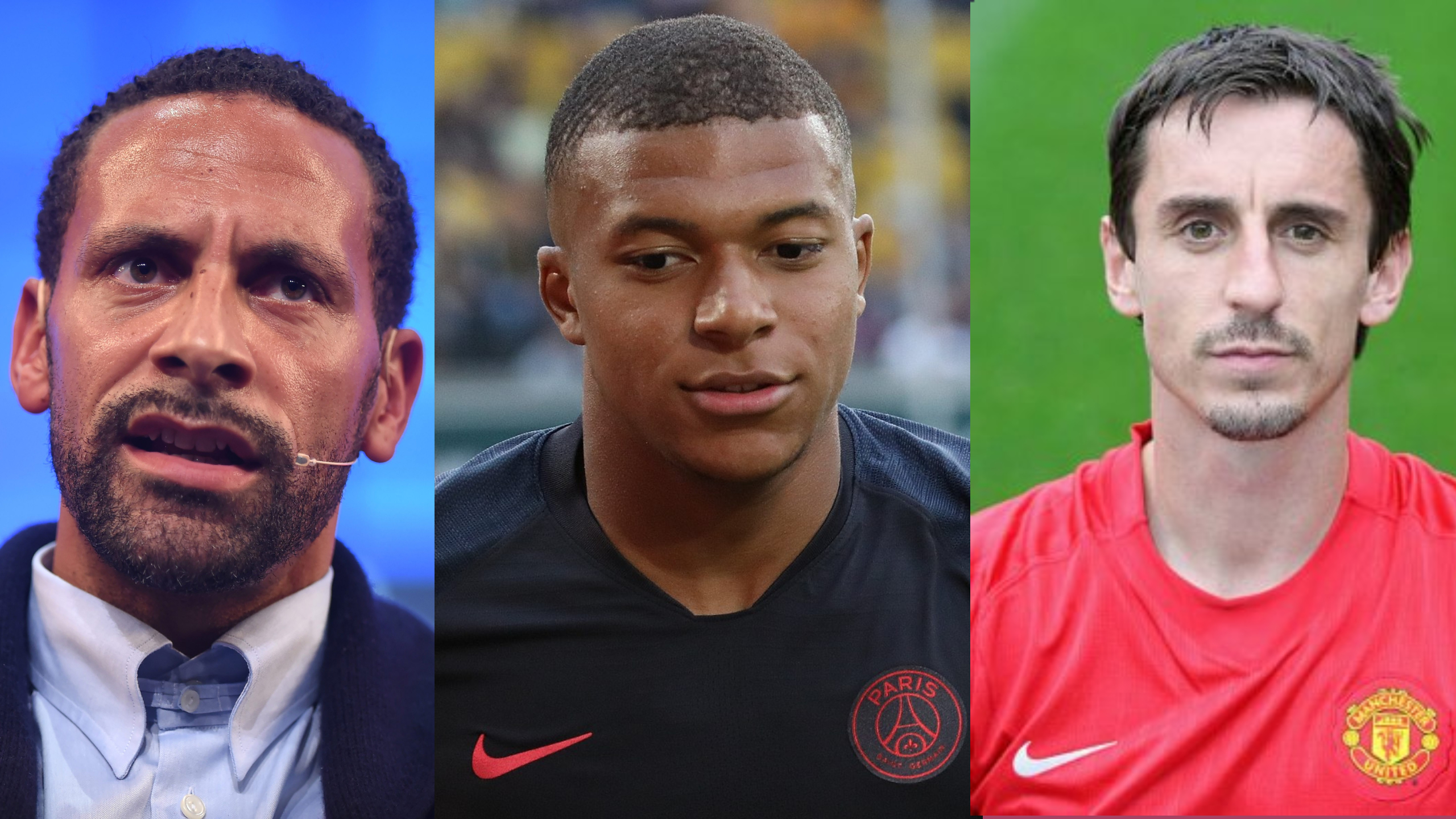 Coupe du monde : Rio Ferdinand et Gary Neville désignent le seul joueur de la planète capable d’arrêter Mbappé