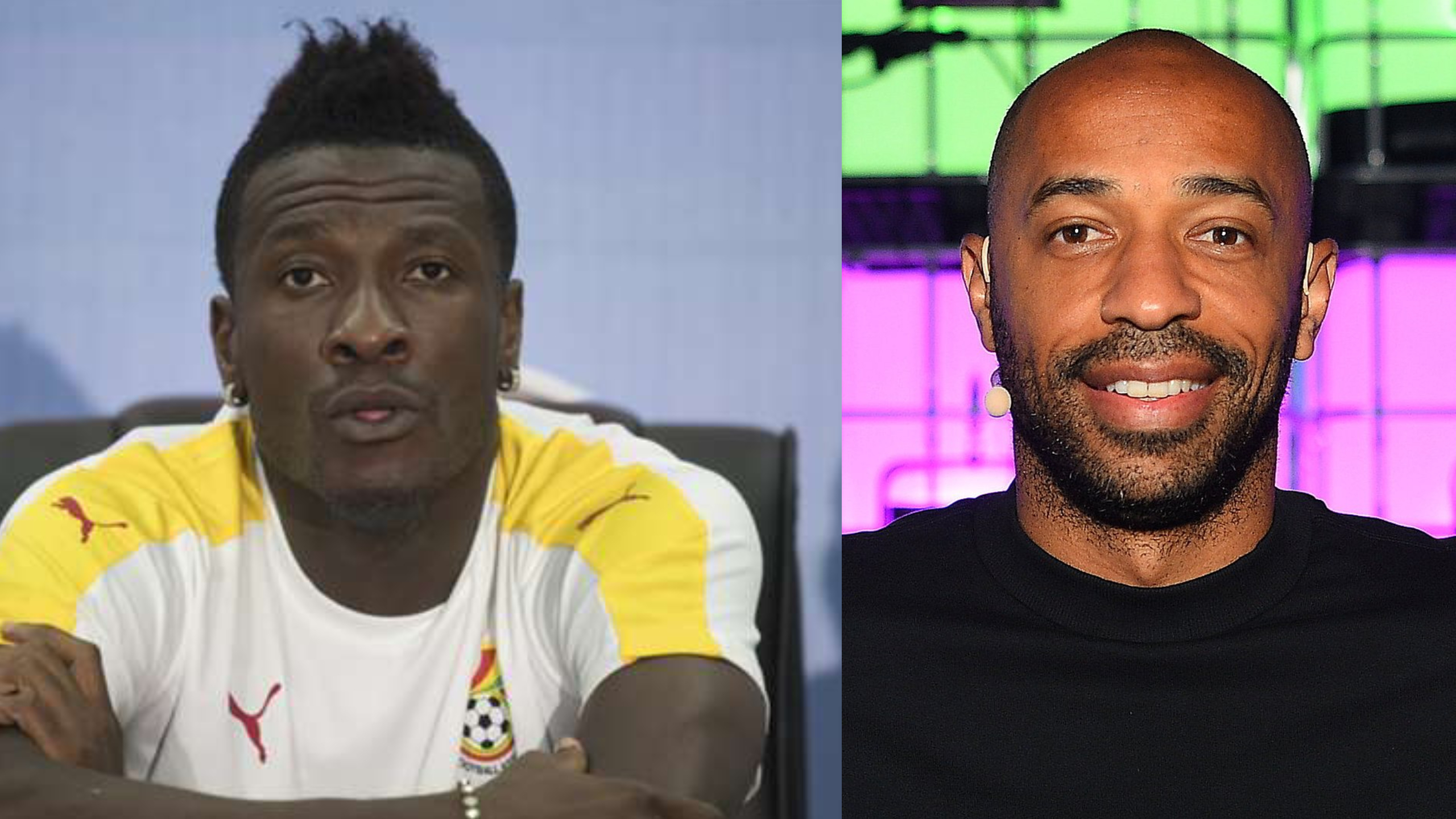 « Vous êtes loin de Thierry Henry » : Asamoah Gyang dit à la star de la France malgré un nouveau record de buts