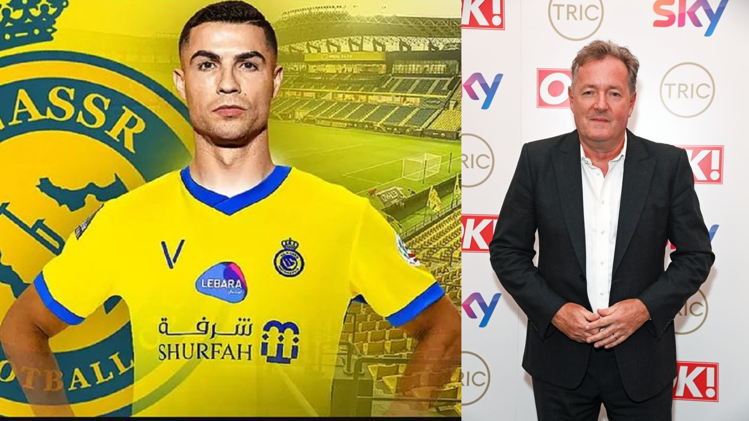 Piers Morgan réagit aux affirmations selon lesquelles Ronaldo a conclu un accord de 432 millions de livres sterling avec Al-Nassr