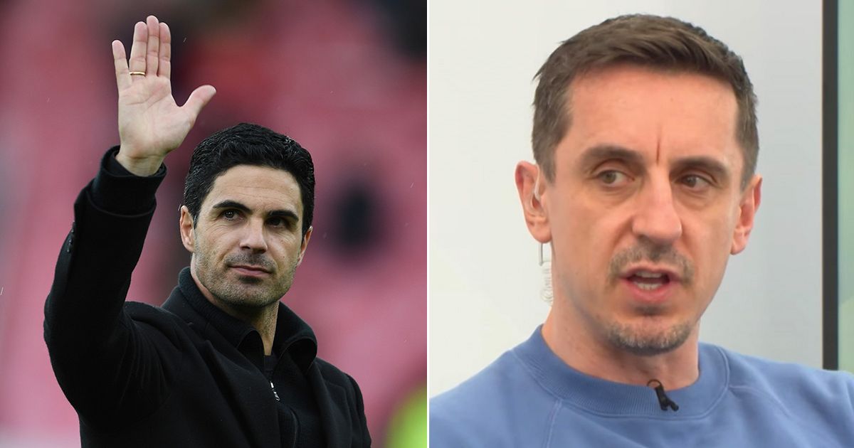 « On ne peut pas les briser » : Gary Neville révèle pourquoi Arteta ne gagnera pas le titre